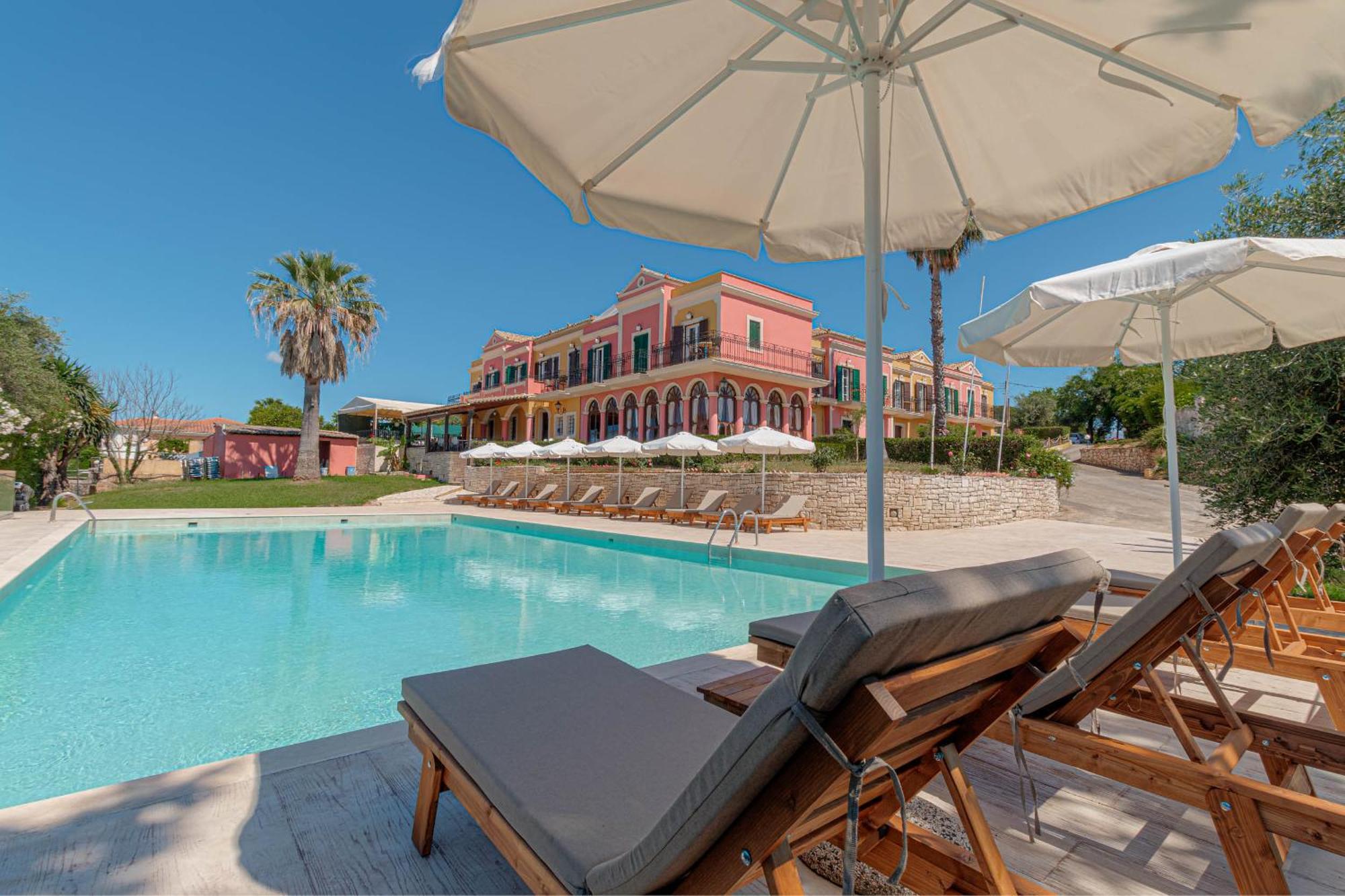 Ionian Arches Hotel Gouvia Exterior foto